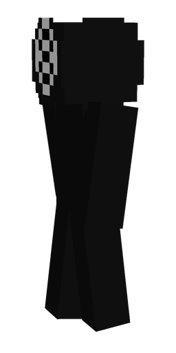 Black skin: body, left side render