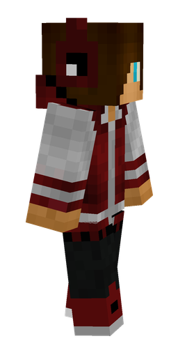 Black skin: body, right side render