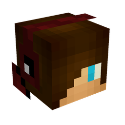 Black skin: head render