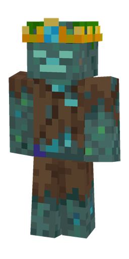 Blue skin: body, front render