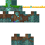 Blue skin: raw texture render