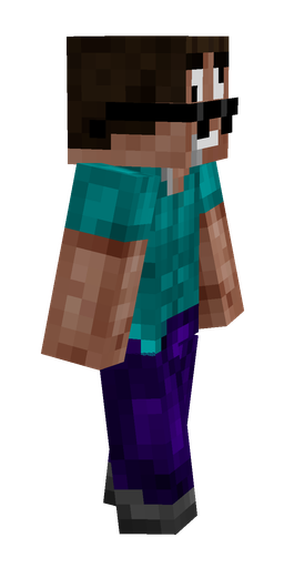 Black skin: body, right side render