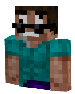 Black skin: bust render