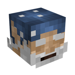 Blue skin: head render