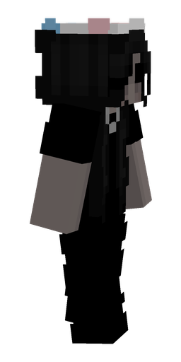 Black skin: body, right side render