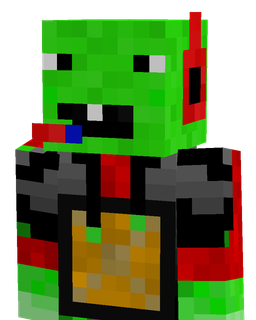Black skin: bust render