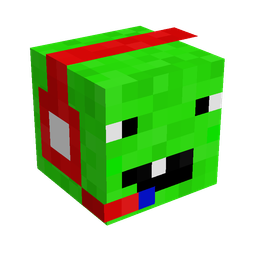 Black skin: head render