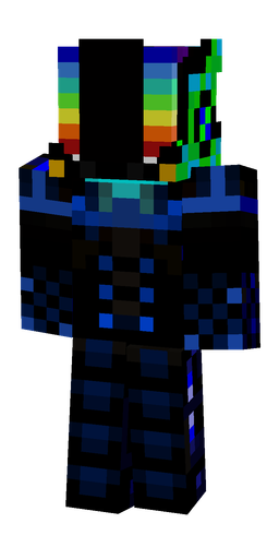 Black skin: body, front render