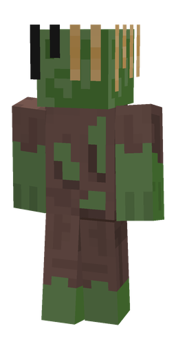 Classic skin: body, back render
