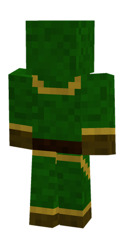 Classic skin: body, back render