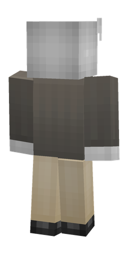Classic skin: body, back render