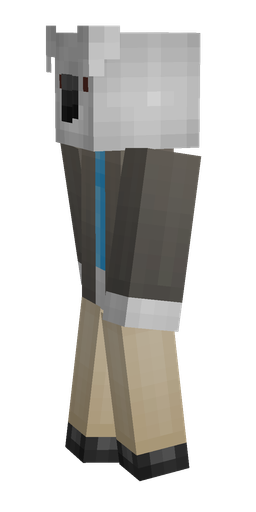 Classic skin: body, left side render