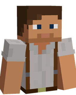 Brown skin: bust render