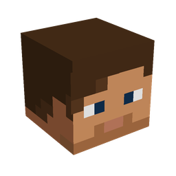 Brown skin: head render