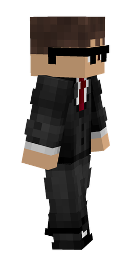 Black skin: body, right side render