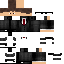 Black skin: raw texture render