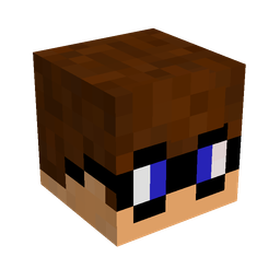 Brown skin: head render