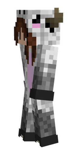 Black skin: body, left side render