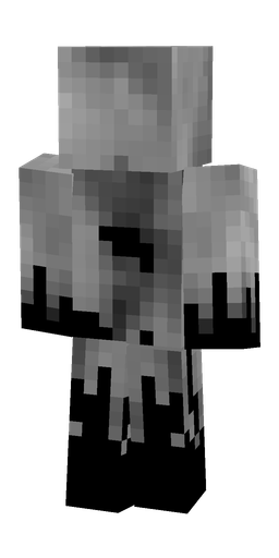 Black skin: body, back render