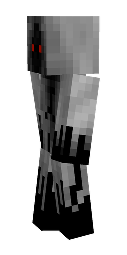 Black skin: body, left side render