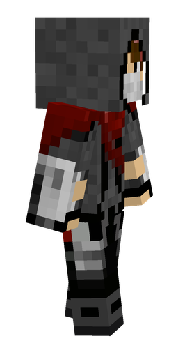 Black skin: body, right side render
