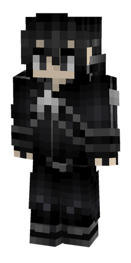 Black skin: body, front render