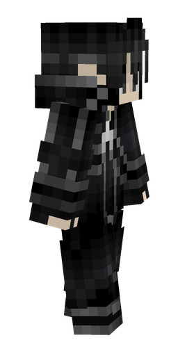 Black skin: body, right side render