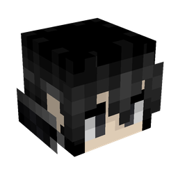 Black skin: head render