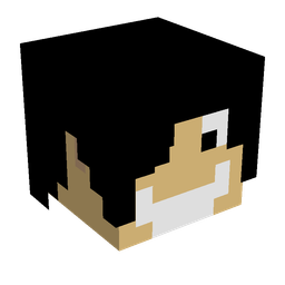 Black skin: head render