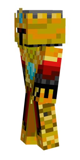Black skin: body, left side render