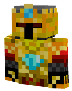 Black skin: bust render