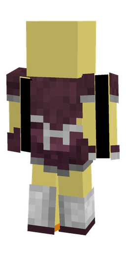 Classic skin: body, back render