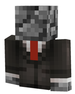 Black skin: bust render