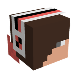 Black skin: head render