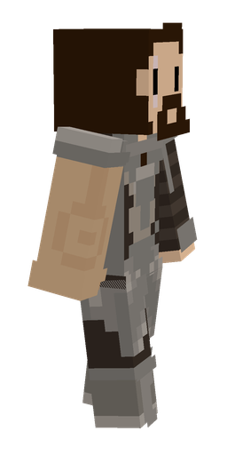 Brown skin: body, right side render