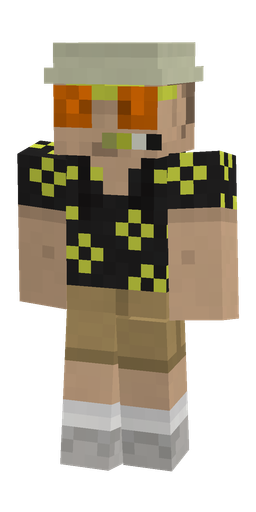 Black skin: body, front render