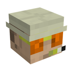 Black skin: head render
