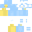 Blue skin: raw texture render