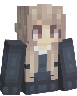 Black skin: bust render