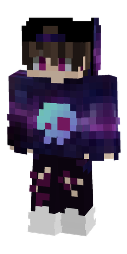 Black skin: body, front render
