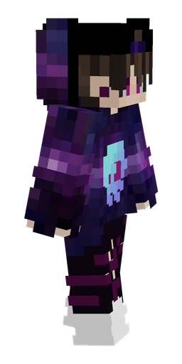Black skin: body, right side render