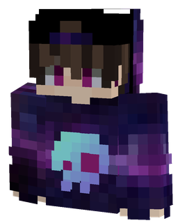 Black skin: bust render