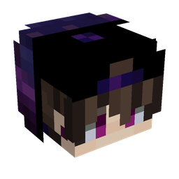 Black skin: head render