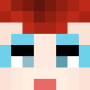 Blue skin: face render