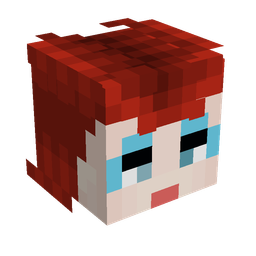 Blue skin: head render