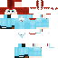 Blue skin: raw texture render