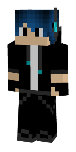 Black skin: body, front render