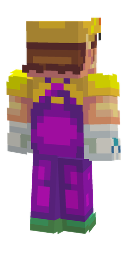 Classic skin: body, back render