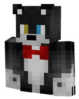 Black skin: bust render