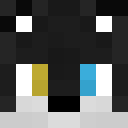Black skin: face render